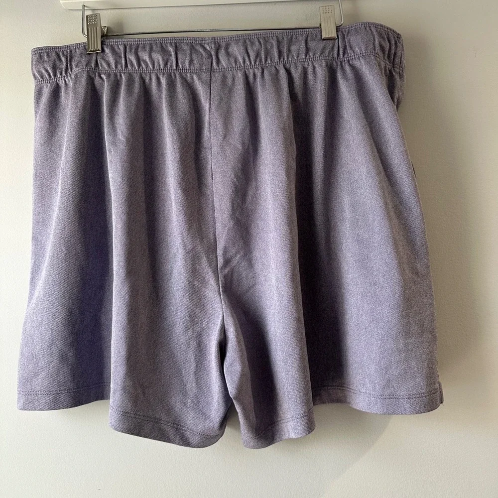 Nike Dri-FIT Athletic Shorts Women XL Purple Heather Excellent‎ Workout Gym
